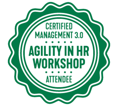 Agility in HR by Management 3.0 Zertifikat Agility in HR by Management 3.0 Zertifikat