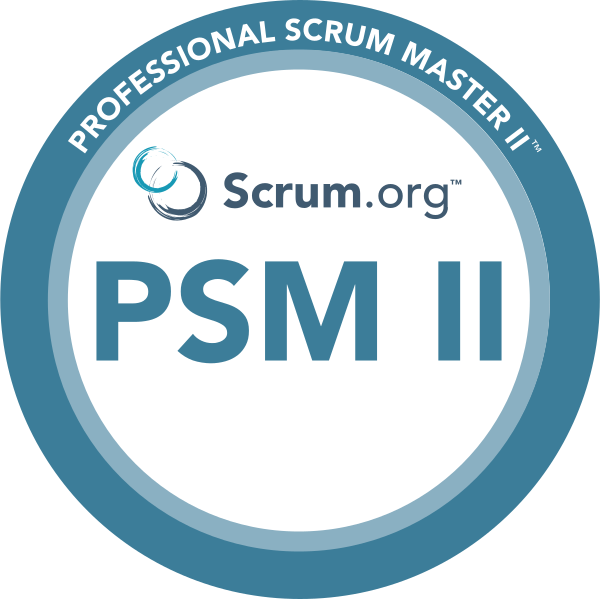 Professional Scrum Master II (PSMII)